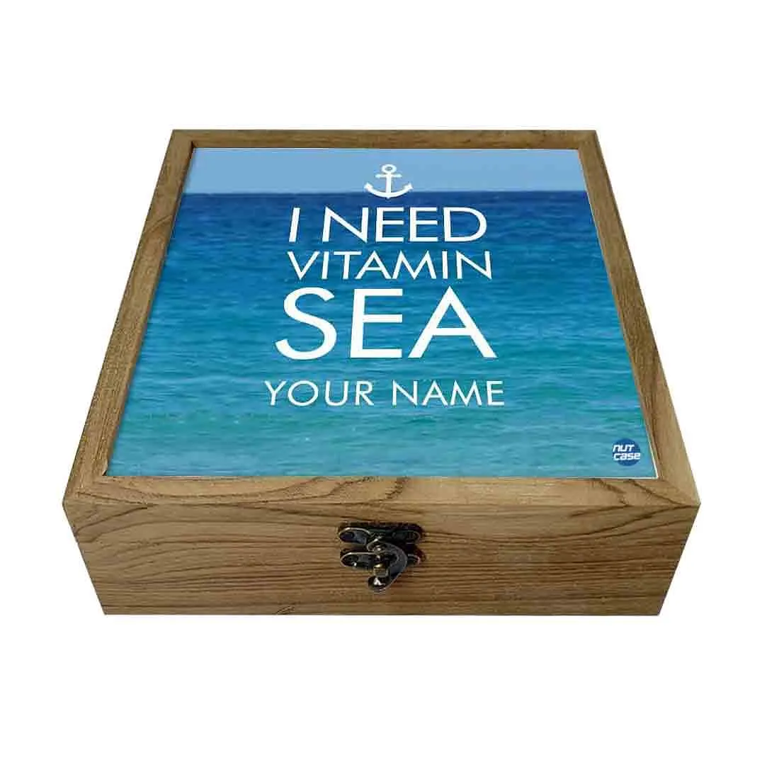 Custom Travel Organizer - I Need Vitamin Sea