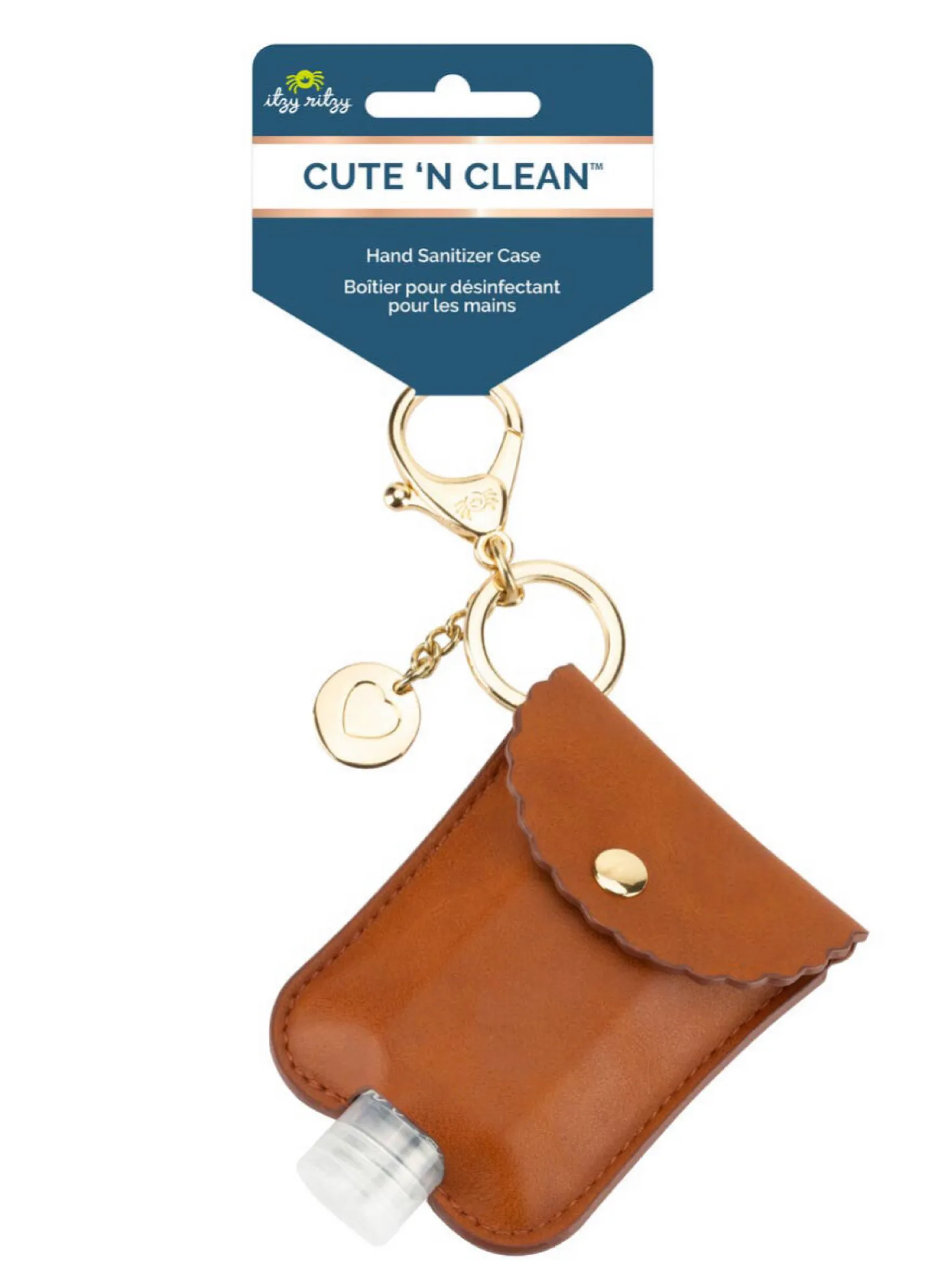 Cute 'N Clean Hand Sanitizer Charm Keychain