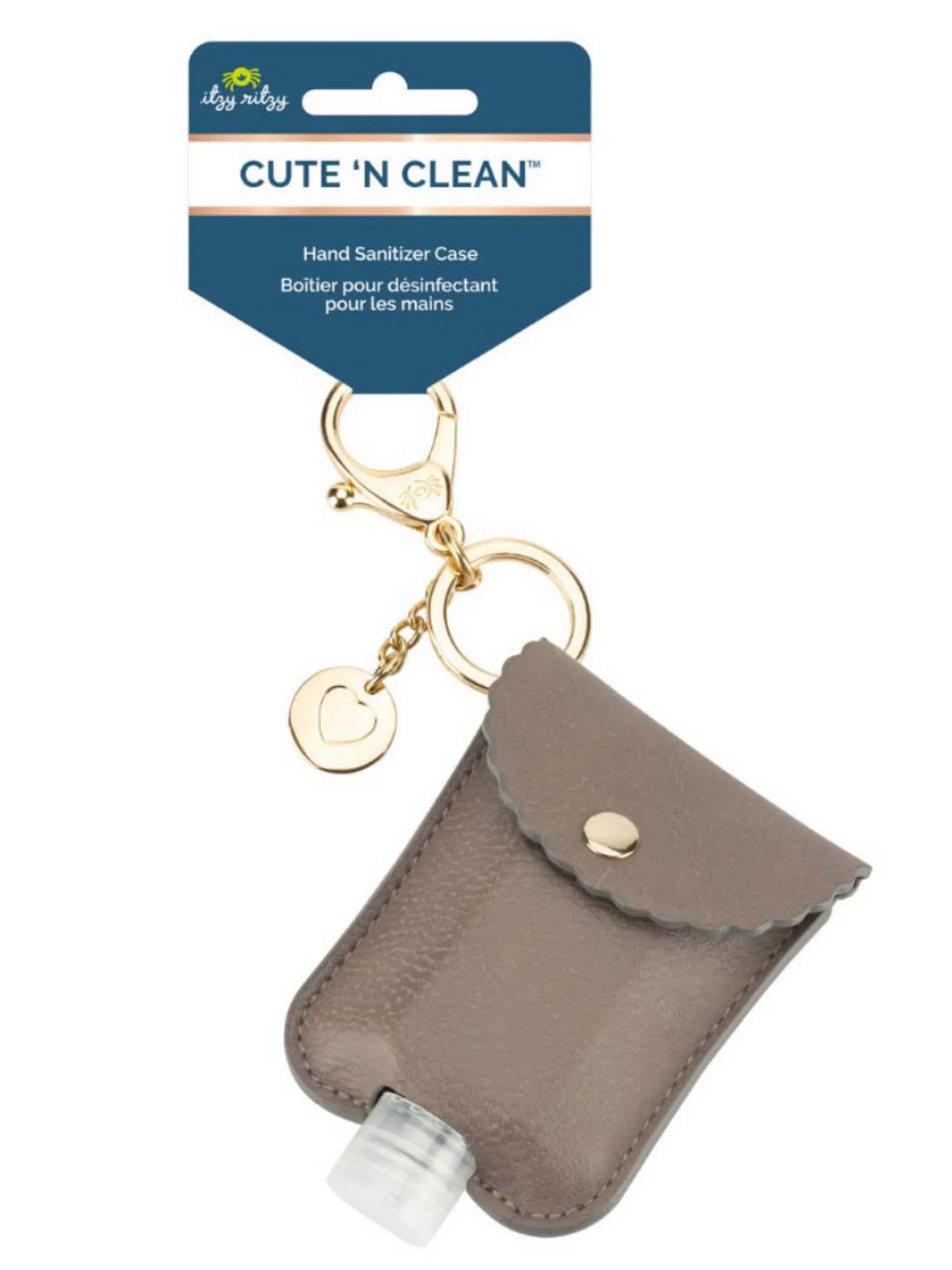 Cute 'N Clean Hand Sanitizer Charm Keychain