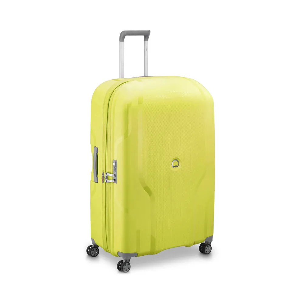 Delsey Paris Clavel DY2256801P 83cm 4 Double Wheels Trolley Case - Lemon