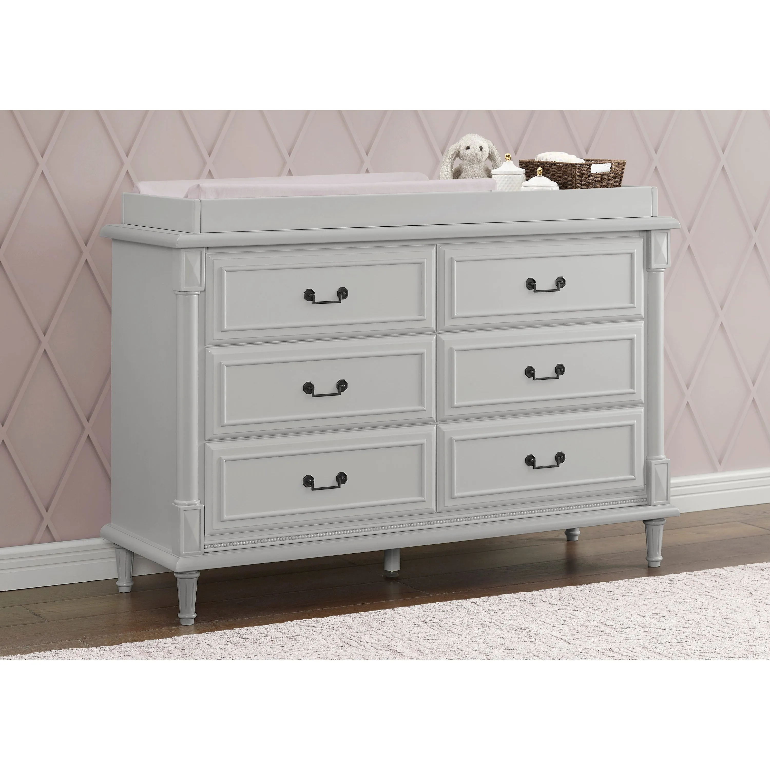 Delta Juliette 6 Drawer Dresser with Changing Top