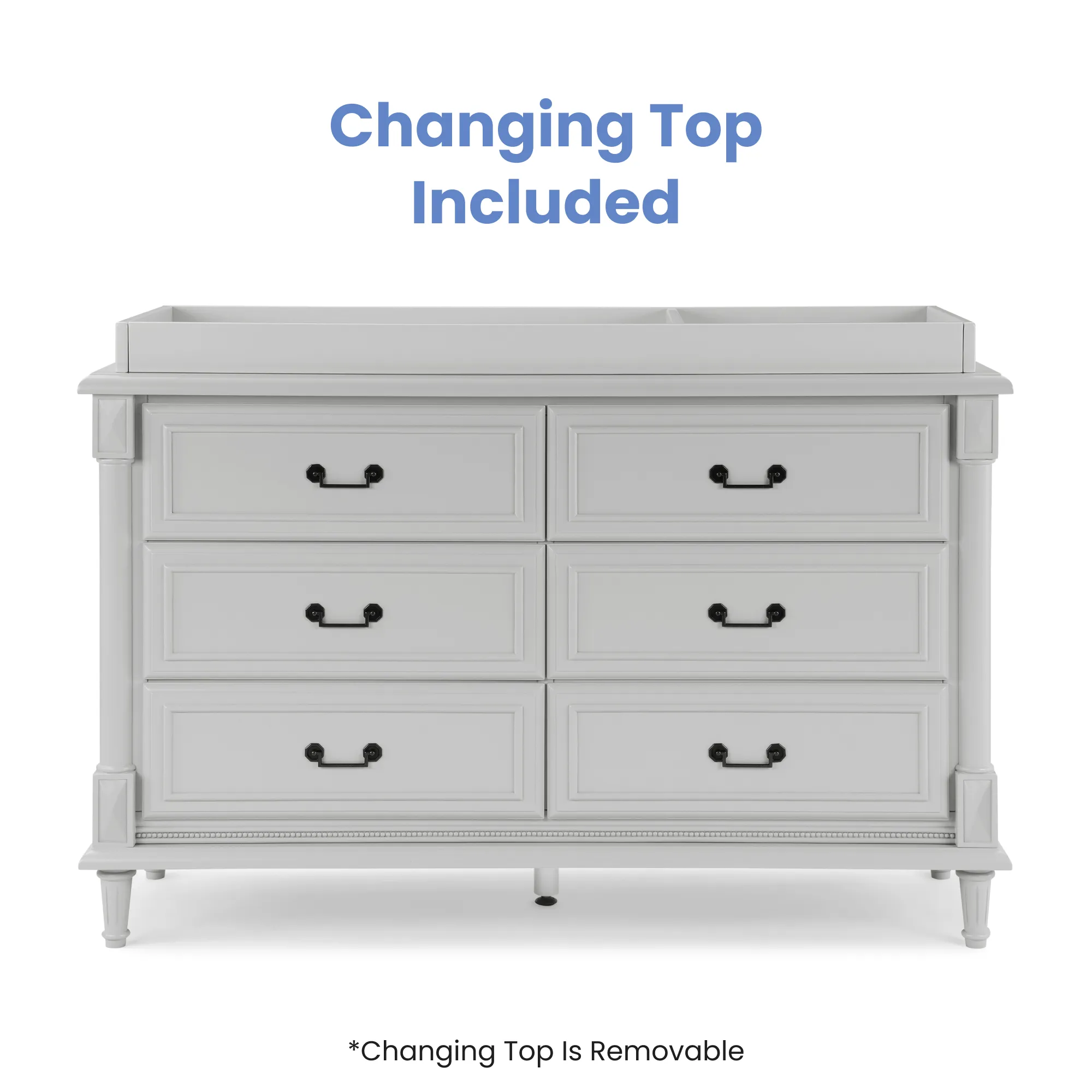 Delta Juliette 6 Drawer Dresser with Changing Top