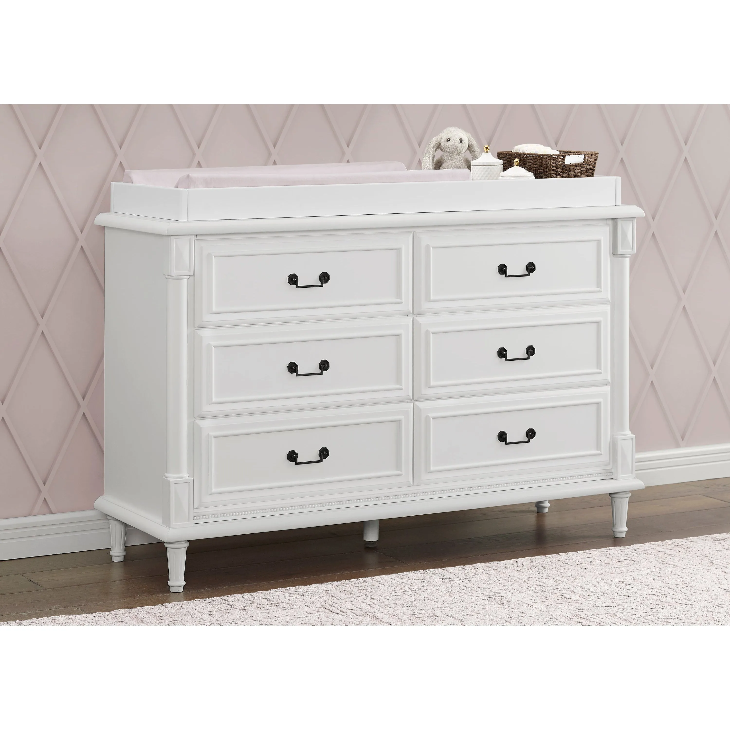 Delta Juliette 6 Drawer Dresser with Changing Top