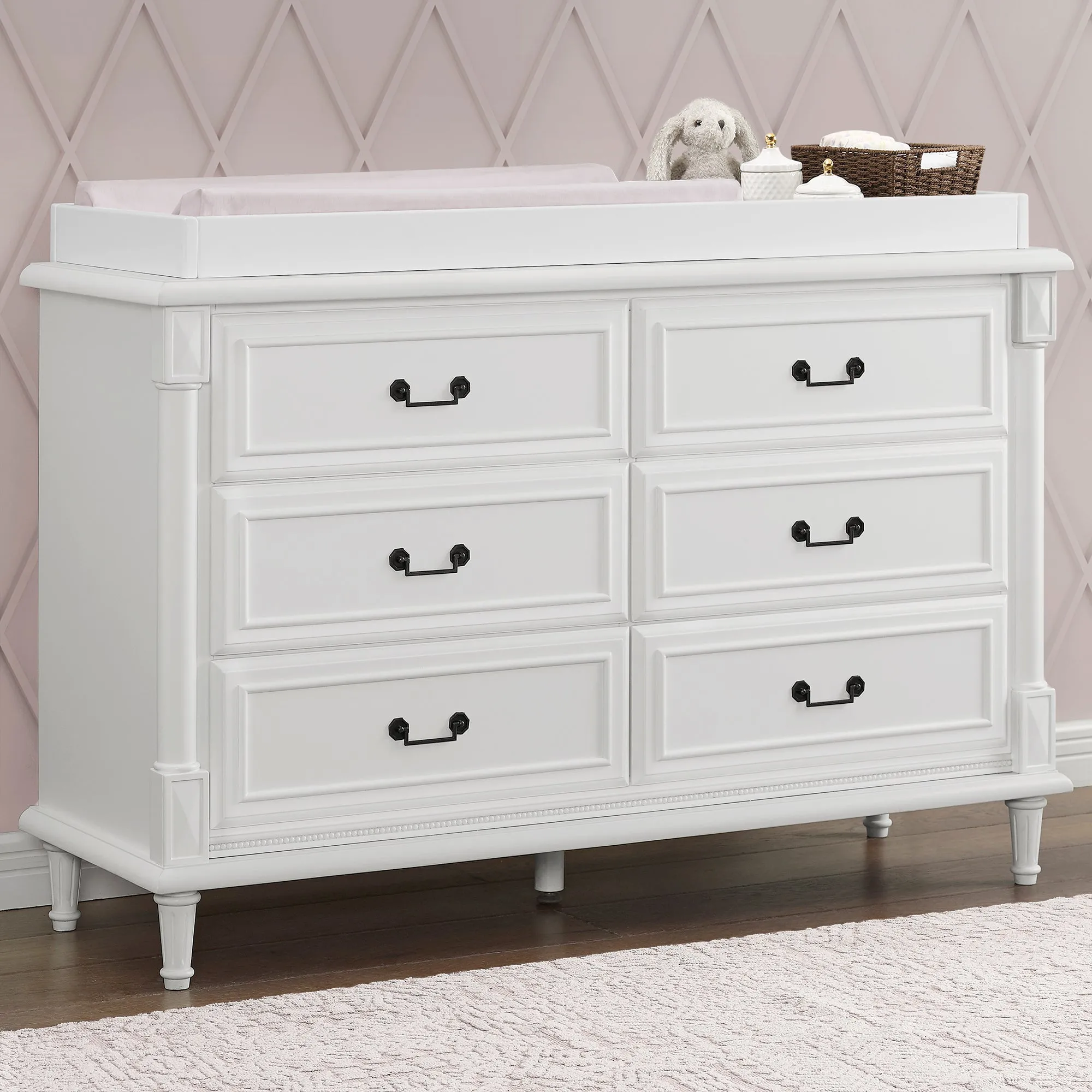 Delta Juliette 6 Drawer Dresser with Changing Top