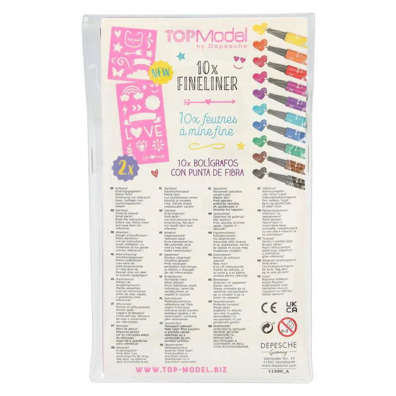 Depesche Topmodel Fineliner Set