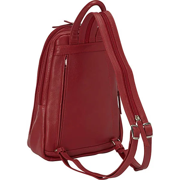 Derek Alexander Leather CENTRAL PARK -North/South Backpack/Sling