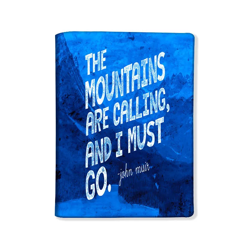 Designer Passport Cover - The Mountains