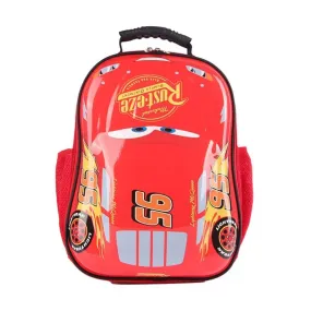 DISNEY PIXAR CARS HARDSHELL CAR SHAPE BAG - RED by Mesuca