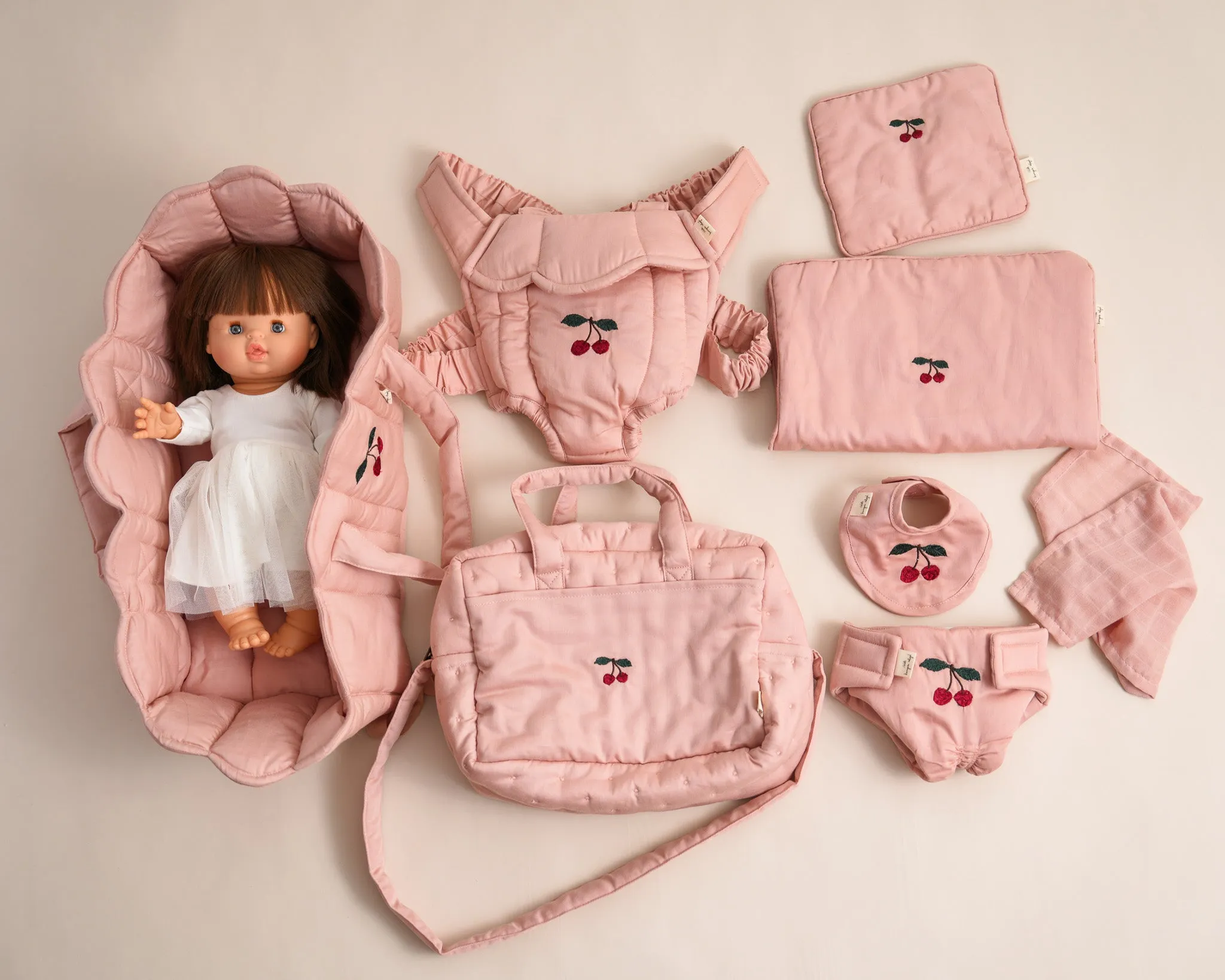 Doll Nursery Set - Mahogany Rose