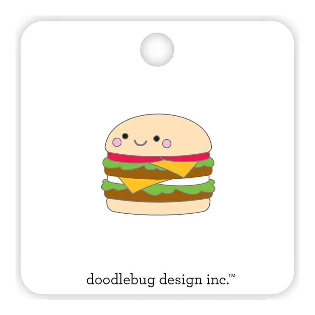 Doodlebug - Collectible Enamel Pin Cheeseburger*