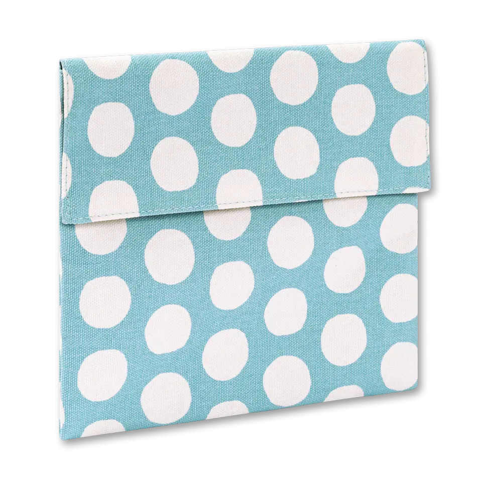 Dots Blue Flip Snack Sack