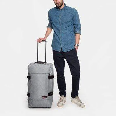 Eastpak Tranverz M Sunday Grey Medium Wheeled Luggage - EK00062L3631