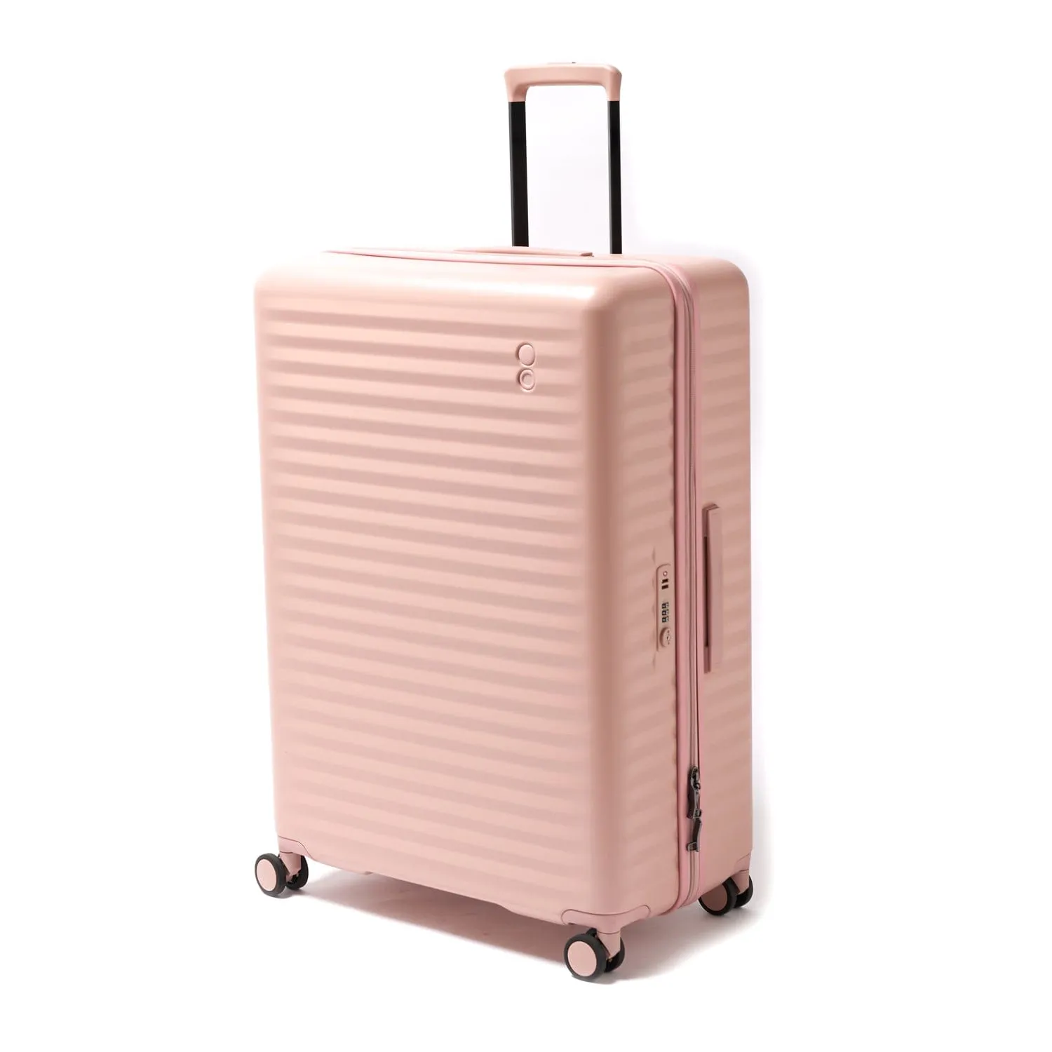 Echolac Celestra 75cm Hardcase Non-Expandable 4 Double Wheel Check-In Luggage Trolley Pink - PC183 28 WOE Pink