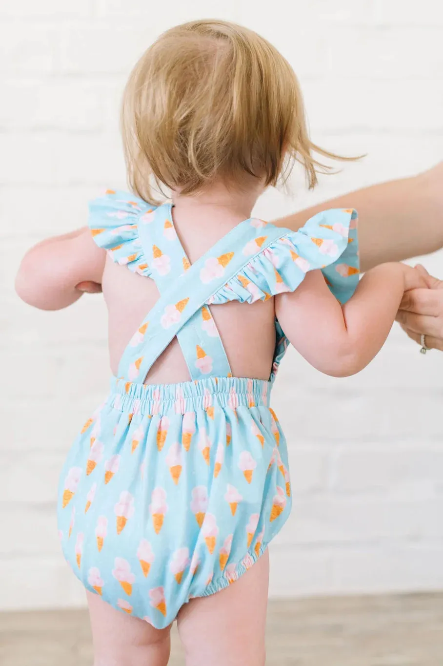 Emmy Romper in Ice Cream Dreams 