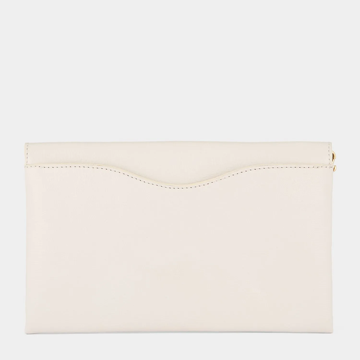 Envelope Pouch in Chalk Capra