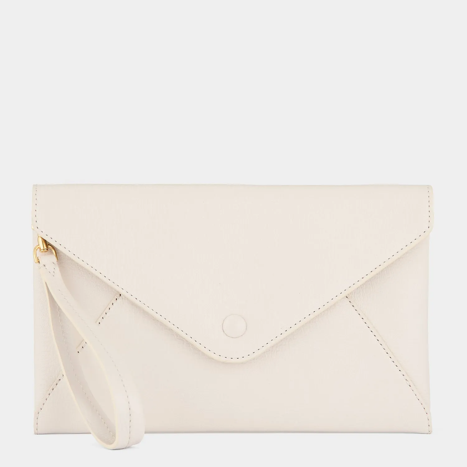 Envelope Pouch in Chalk Capra