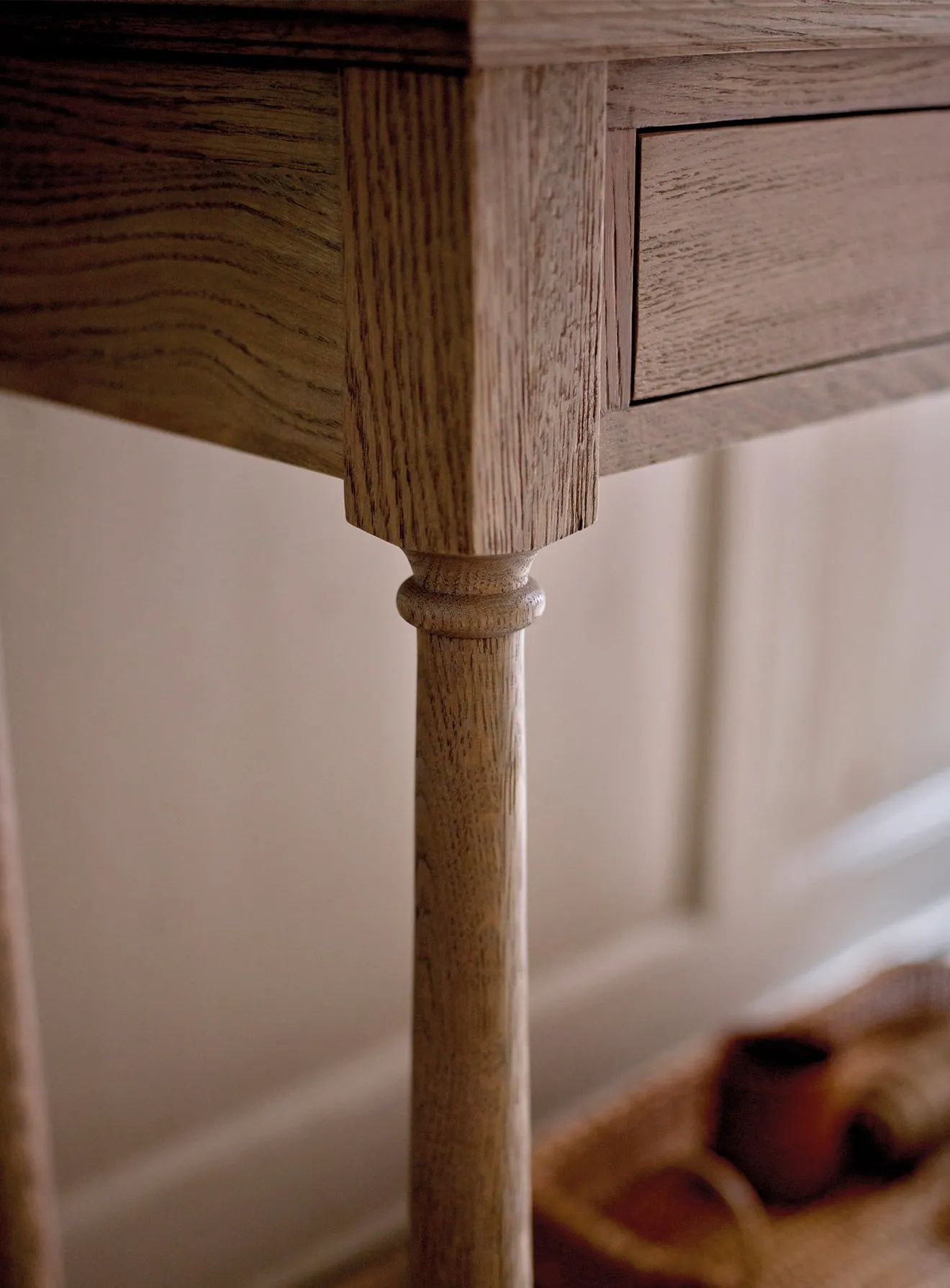 Everett Oak Console Table