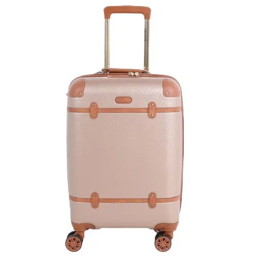 Fantana ABS With PC LICHEE Pattern 4 Wheel Spinner Trolley Case - 32" XL