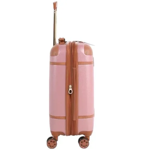 Fantana ABS With PC LICHEE Pattern 4 Wheel Spinner Trolley Case - 32" XL