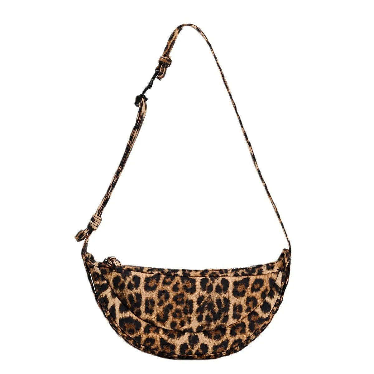 Fashion Popular Leopard Print Shoulder Bag Casual Crossbody Bag