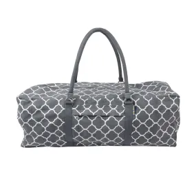 Fitness Mad Kit Bag Floral Grey