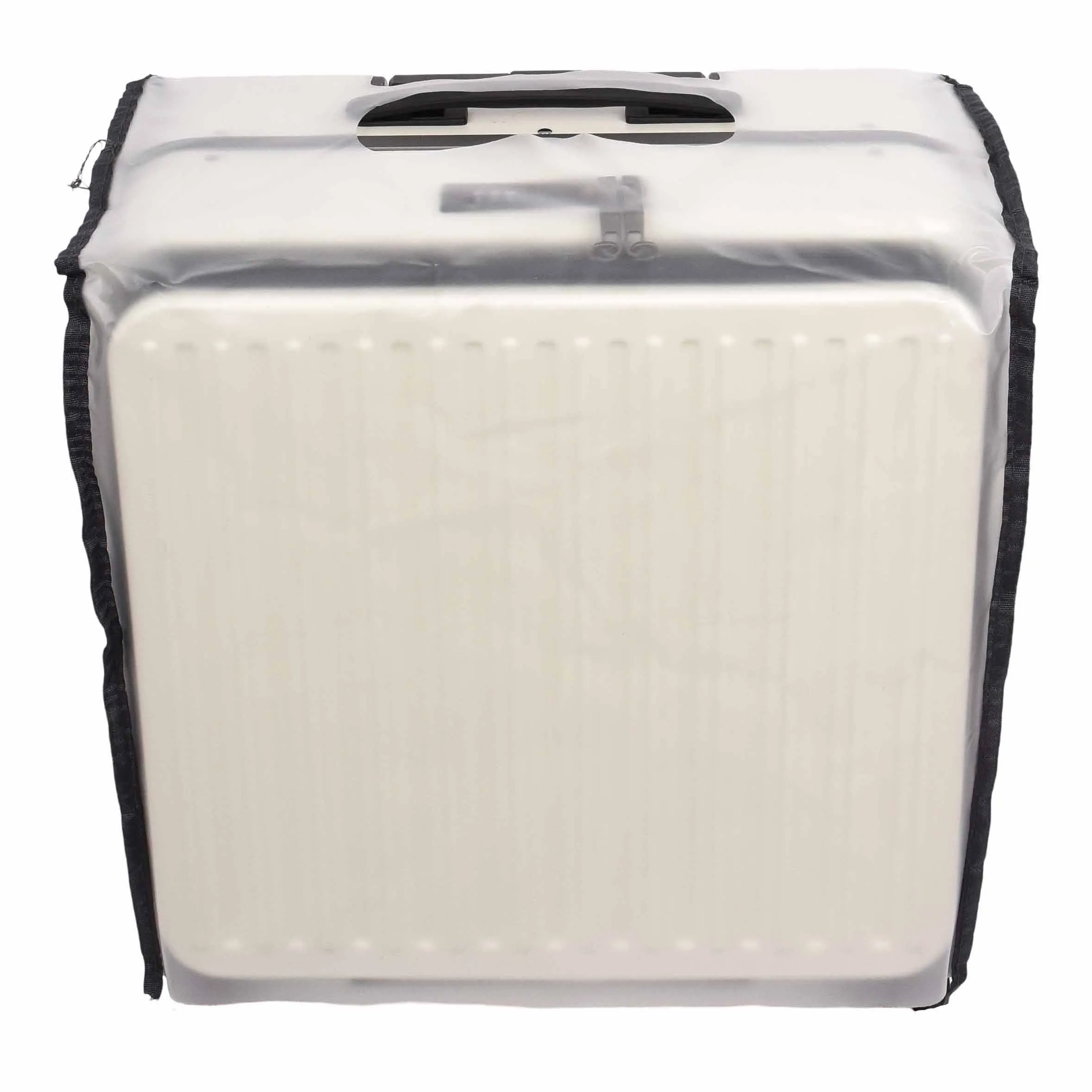 Four Wheeled Pilot Case Hard Shell Lightweight Cabin Bag Maverick White