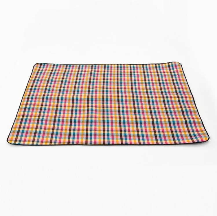 FP1409 6mm Thickened Moisture-Proof Beach Mat Outdoor Camping Tent Mat With Storage Bag 200x200cm(Colorful)