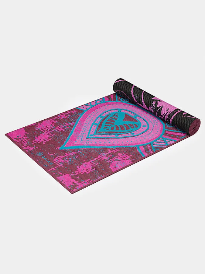 Gaiam Be Free Reversible Yoga Mat 6mm