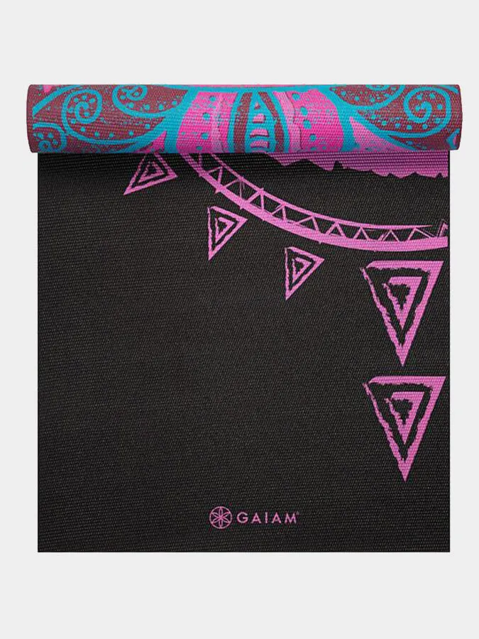 Gaiam Be Free Reversible Yoga Mat 6mm