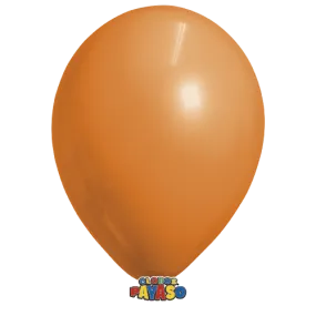 Globos Payaso 12in Balloon Pastel Orange 50ct