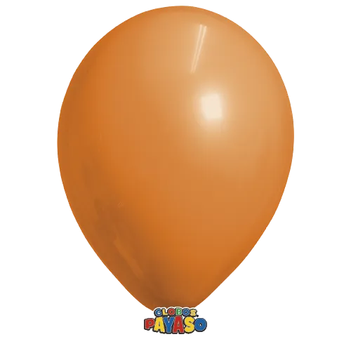 Globos Payaso 12in Balloon Pastel Orange 50ct