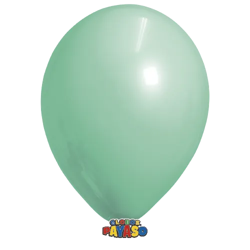 Globos Payaso 5in Balloon Pastel Light Green 100ct