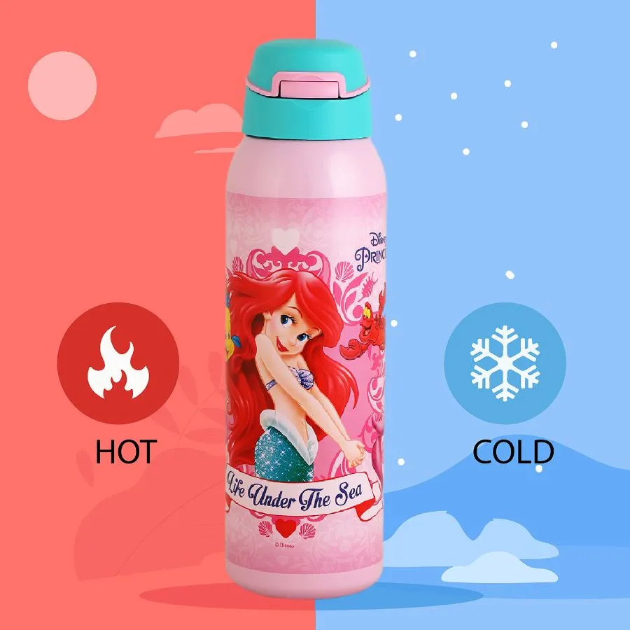 Gym-Star Toons Hot & Cold Stainless Steel Kids Water Bottle, 650ml