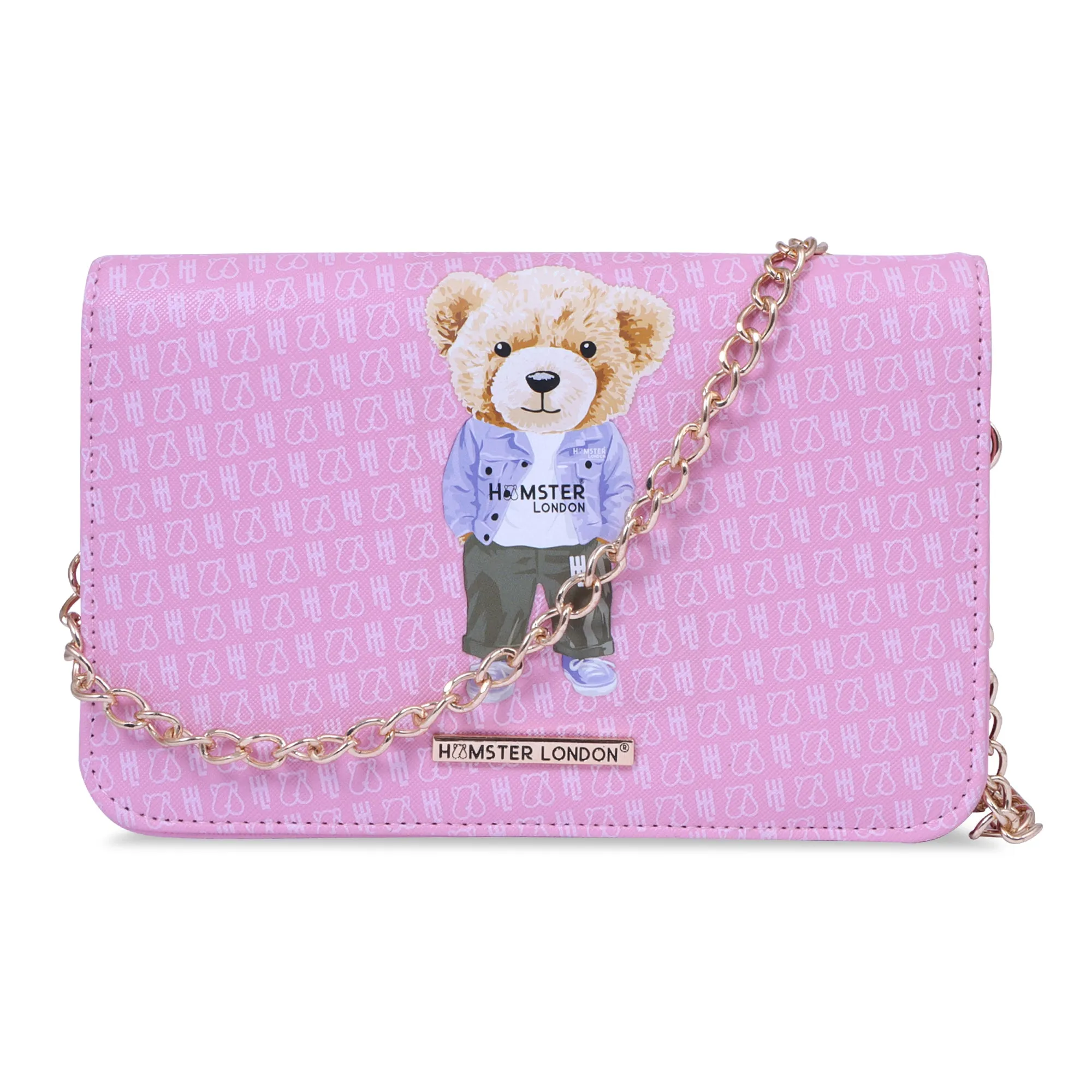 Hamster London Ted H Limited Edition Party Sling Light Pink