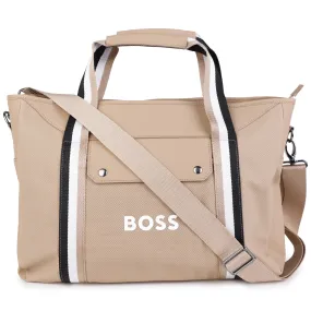 Hugo Boss Beige Diaper Bag