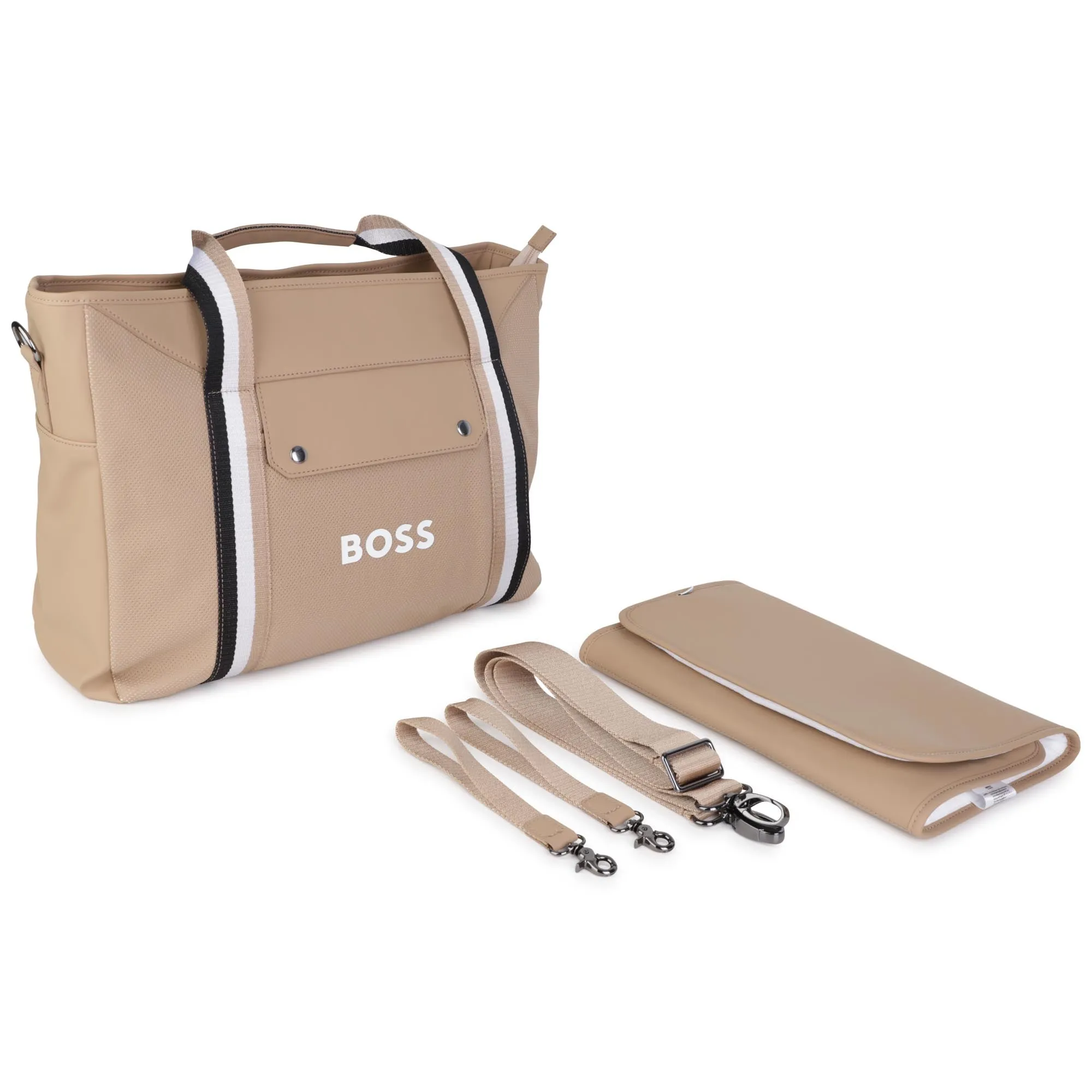 Hugo Boss Beige Diaper Bag