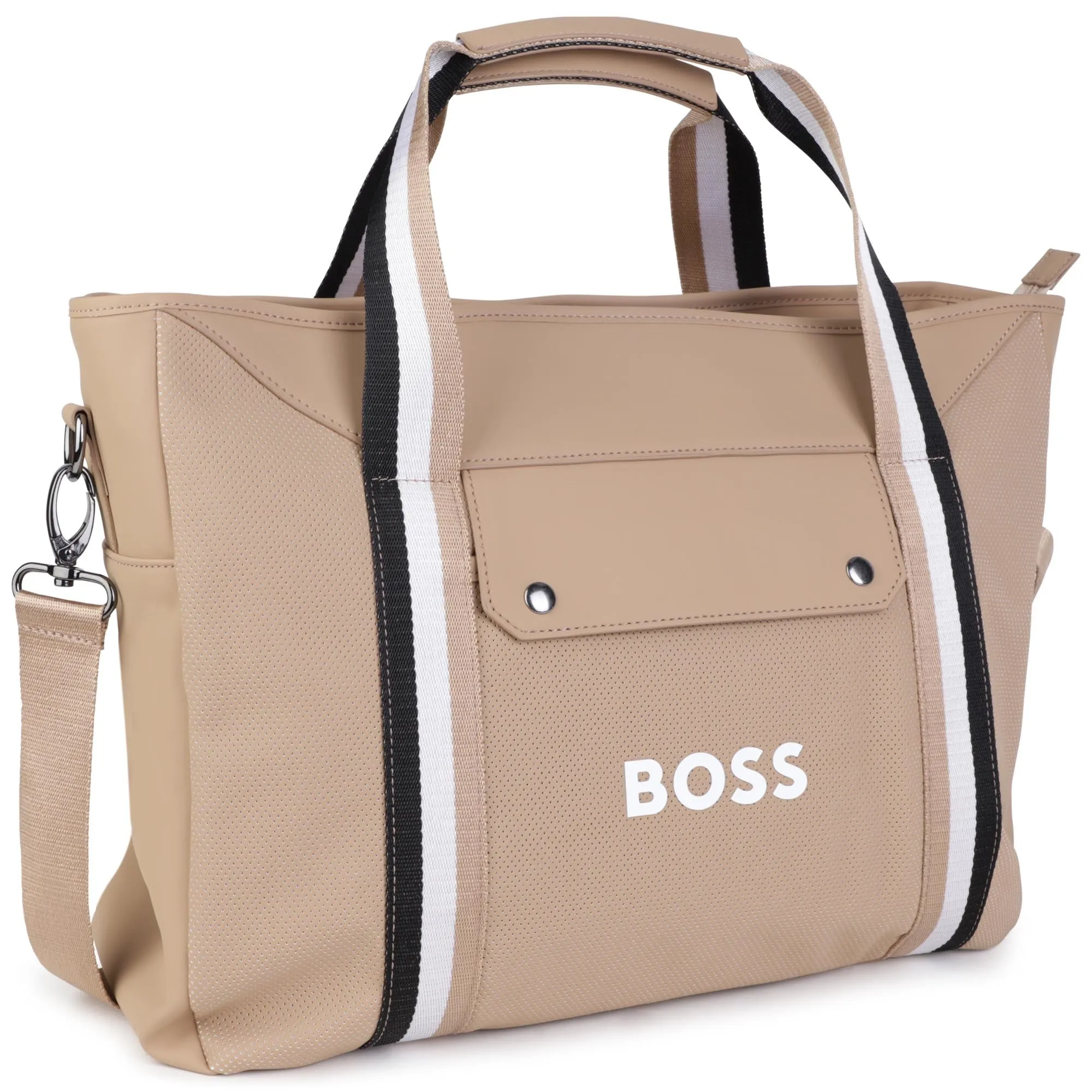 Hugo Boss Beige Diaper Bag