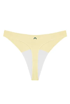 Huha High Rise Thong Mineral Undies - Buttercup