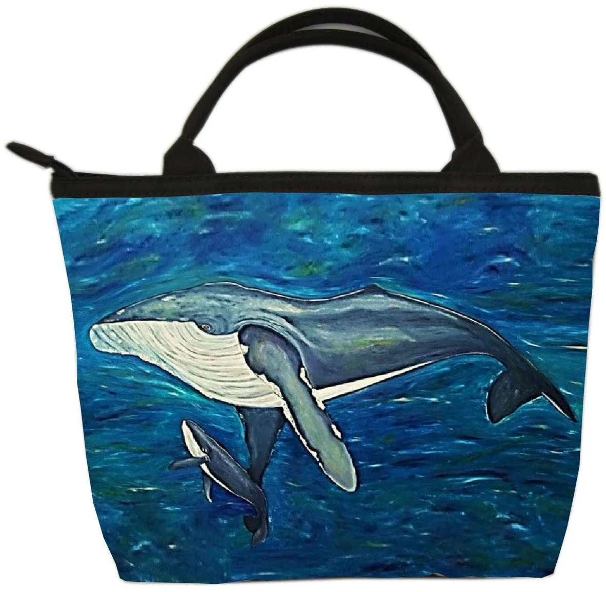 Humpback Whale Kitten Purse- Enduring Intoner