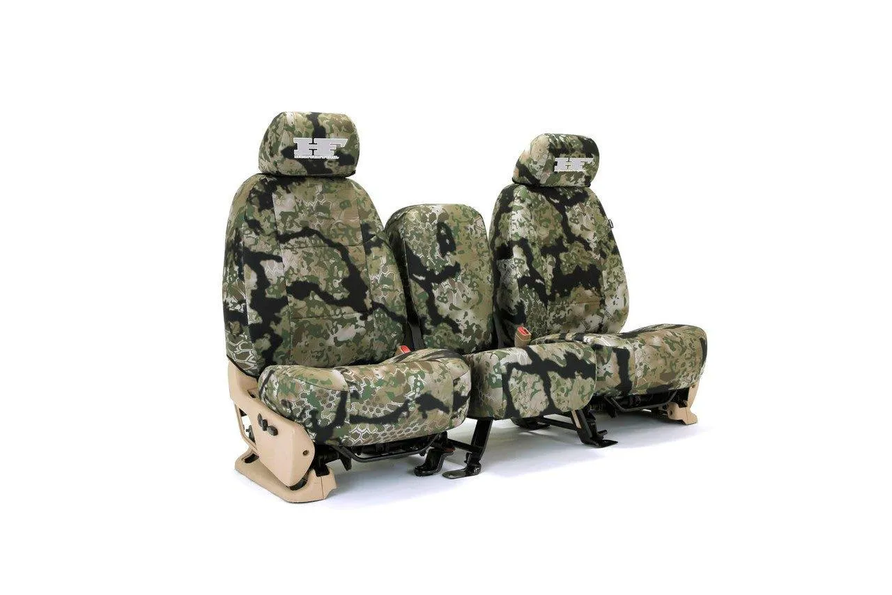 Huntin' Fool Logo Neosupreme Solid - Kryptek Custom Seat Cover