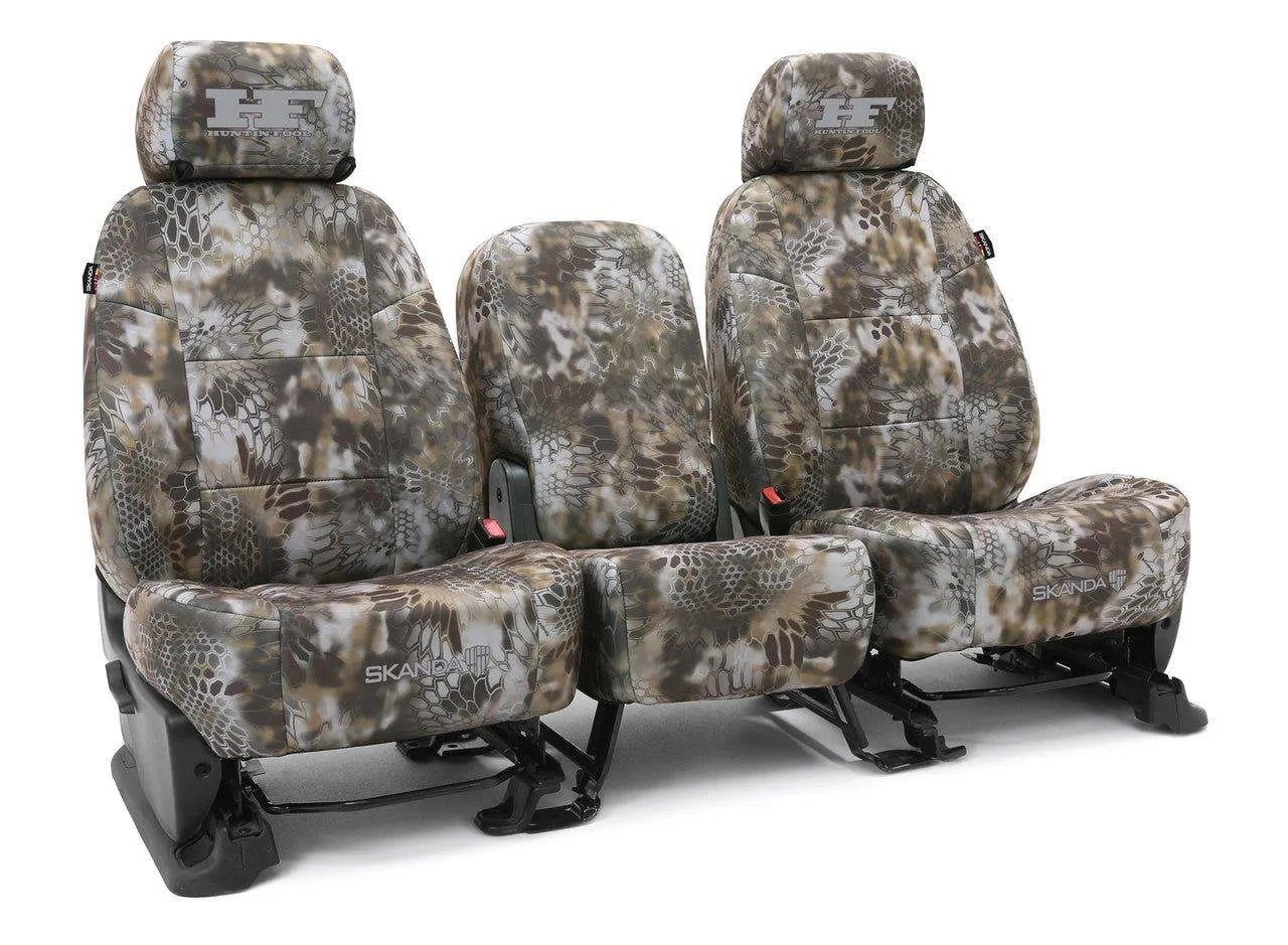 Huntin' Fool Logo Neosupreme Solid - Kryptek Custom Seat Cover