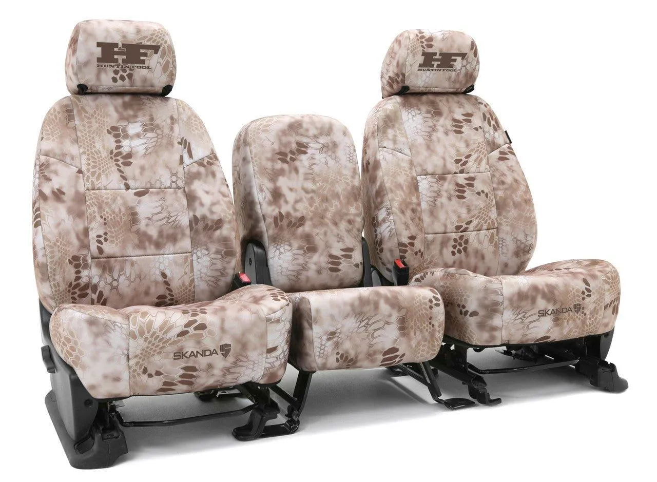 Huntin' Fool Logo Neosupreme Solid - Kryptek Custom Seat Cover