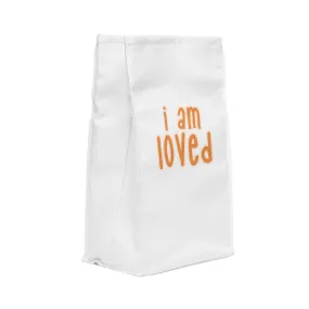 IAC  Home & Livings-Kitchen Accessories / Kitchen Accessories / Polyester Lunch Bag / I am loved orange with effects