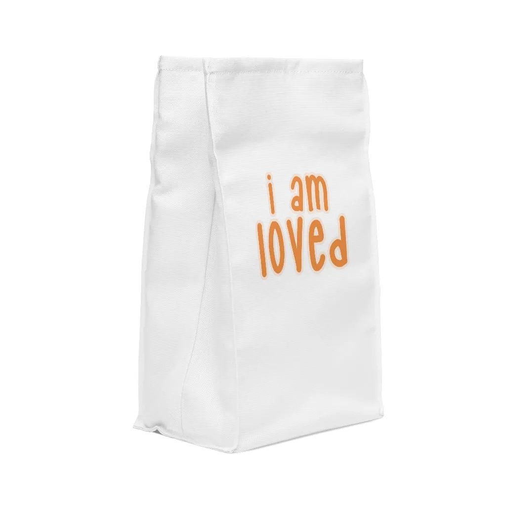 IAC  Home & Livings-Kitchen Accessories / Kitchen Accessories / Polyester Lunch Bag / I am loved orange with effects