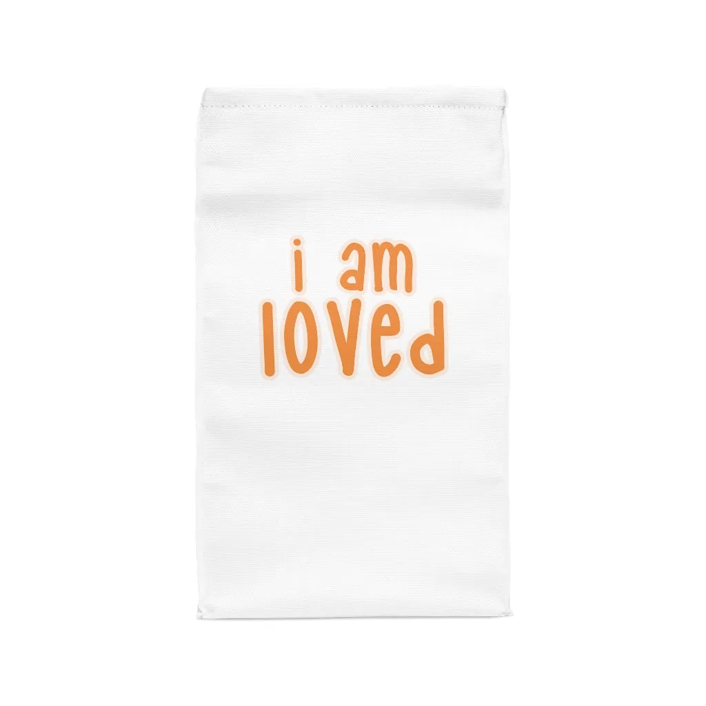 IAC  Home & Livings-Kitchen Accessories / Kitchen Accessories / Polyester Lunch Bag / I am loved orange with effects