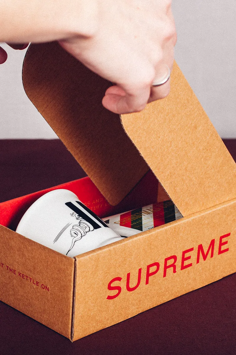 Inf Def x Coffee Supreme Mug & Coffee Gift Set