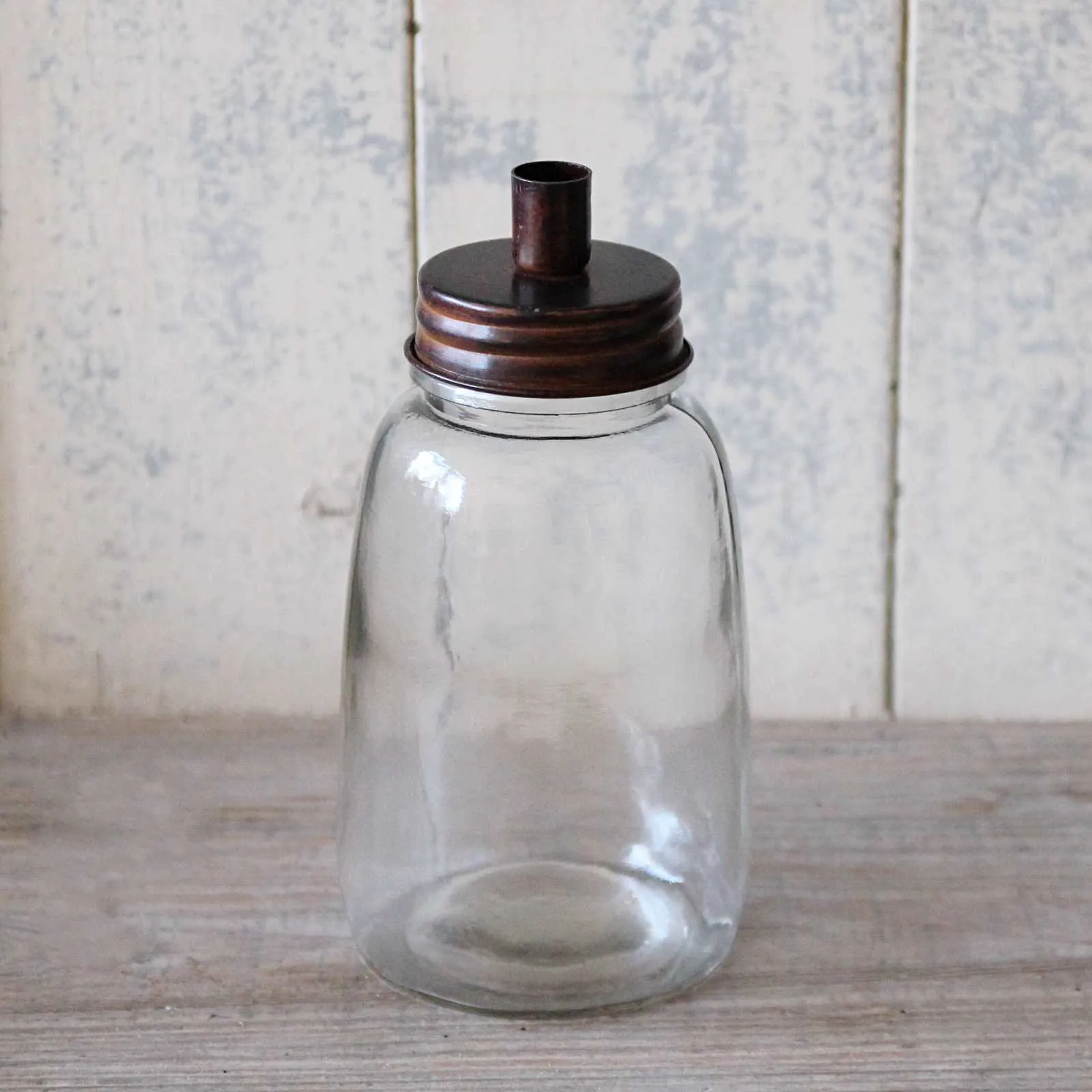 Jar Taper Candle Holder