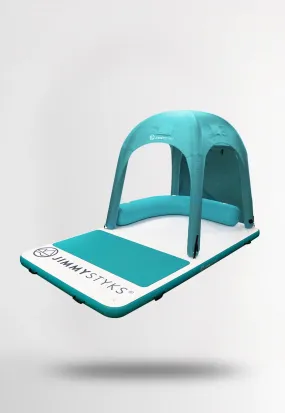 Jimmy Styks 10' Water Mat (with Detachable Canopy)