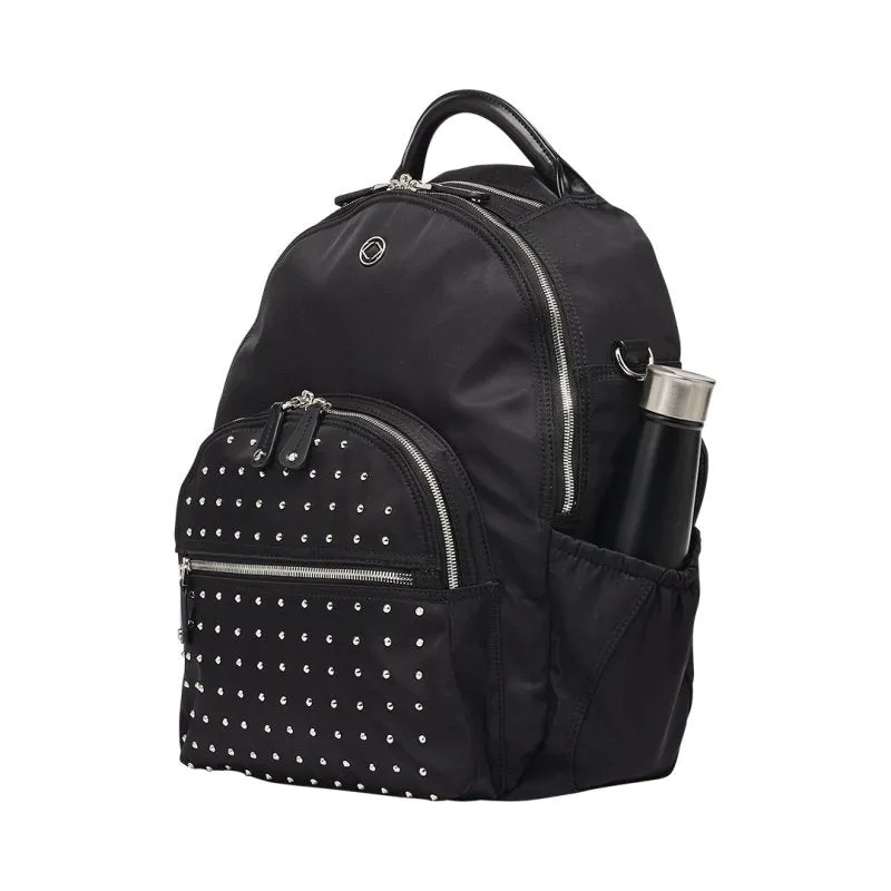 Joy XL ECO Stud Black Recycled Nylon Backpack