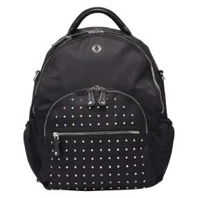 Joy XL ECO Stud Black Recycled Nylon Backpack